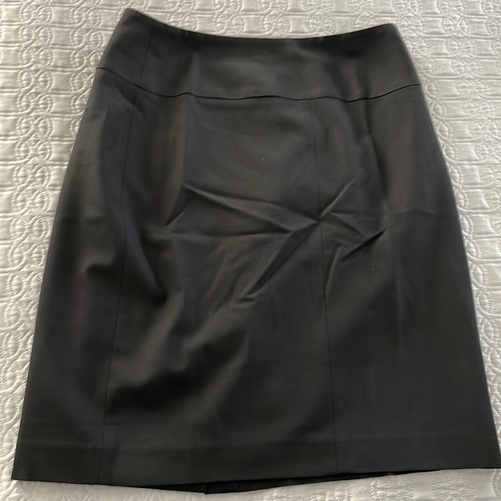 Banana Republic Black Italian Pencil Skirt 4P